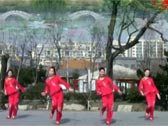 刘荣原创广场舞 过年的味道 正面演示 背面演示 分解教学