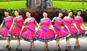 沅陵燕子广场舞《爱上蓝月亮》傣族风格舞 演示和分解动作教学 编舞燕子