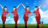 衡水阿梅广场舞《红姑娘儿》16步简单水兵舞 演示和分解动作教学 编舞阿梅