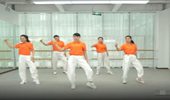 吉美广场舞《朗迪八段锦》健身操 演示和分解动作教学