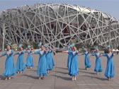 北京灵子广场舞 共圆中国梦 表演与动作分解