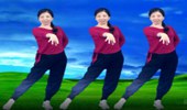 简画广场舞《谁》DJ网红爆曲简单32步子舞 演示和分解动作教学 编舞简画