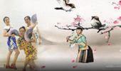 丽珠广场舞《探清水河》原创中国风32步 演示和分解动作教学 编舞丽珠