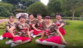上海香何花广场舞《如果情还在》原创32步水兵舞  演示和分解动作教学