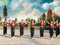 澄海春风健身队广场舞上海滩 演示和分解动作教学 编舞笑春风
