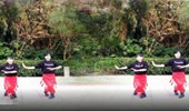 红蝶广场舞《我的爱要你知道》网红歌曲双人对跳跺脚舞 演示和分解动作教学