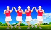大自然广场舞《红火火的石榴花》32步健身舞 演示和分解动作教学 编舞大自然