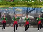 刘荣原创广场舞 中国东兰美 正面演示 背面演示 分解教学
