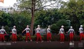 广西桂平白衣天使广场舞《健康最珍贵》抗击疫情 演示和分解动作教学
