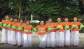 三亚迎宾广场舞《我的中国心》演示和分解动作教学 编舞韩明