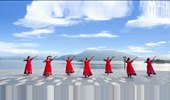 千岛湖秀水广场舞 月朦胧鸟朦胧 正面动作表演版与动作分解 团队版