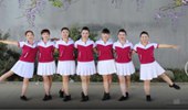山东莲雨荷广场舞《野花香》网红神曲动感健身32步 演示和分解动作教学