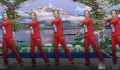 三亚迎宾广场舞《爱情的力量》建身舞 演示和分解动作教学 编舞韩明