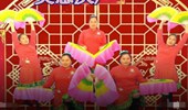吴惠庆广场舞《新年大吉》32步扇子舞 演示和分解动作教学 编舞吴惠庆