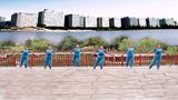 安徽芜湖飞翔广场舞  没有你陪伴真的好孤单 正背团队表演版