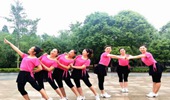 美丽蓥华广场舞《怎么爱都爱不够》原创健身舞 演示和分解动作教学