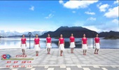 千岛湖秀水广场舞 雨中旋律 团队表演版