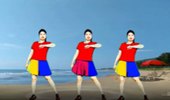 秋天雨广场舞《妹妹的酒DJ》网红动感活力32步 演示和分解动作教学