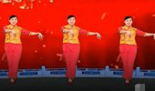 玫香广场舞《好运连连》演示和分解动作教学 编舞玫香