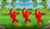 梁平竹海之门广场舞《荞麦花》网红精曲32步 演示和分解动作教学 编舞竹海之门