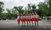 山东宁静广场舞《一起闯天涯》原创32步自由步 演示和分解动作教学