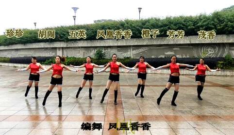 凤凰香香广场舞《一晃就老了》演示和分解动作教学 编舞凤凰香香