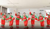 刘荣广场舞《拥军秧歌》演示和分解动作教学 编舞刘荣