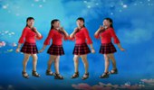大塘白玫瑰广场舞《布尔津情歌》原创水兵舞 演示和分解动作教学