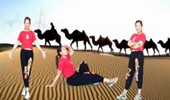 金社广场舞《沙漠骆驼》网红神曲 演示和分解动作教学 编舞金社