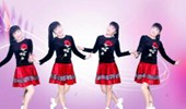 太湖一莲广场舞《傻女人》32简单流行时尚舞步 演示和分解动作教学