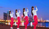 水蜜桃广场舞《夜之光》网红神曲活力32步健身舞 演示和分解动作教学