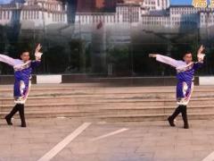 小东北原创广场舞《热情的高原》藏族舞 附分解教学