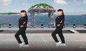 慢城霞依广场舞《特殊的摇篮》32步弹跳 演示和分解动作教学 编舞慢城霞依