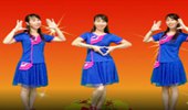 珍红广场舞《藏爱》简单活力 演示和分解动作教学 编舞珍红