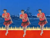 宝娜原创广场舞 祝贺88周年八一建军节 中国人民解放军军歌