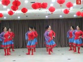 北京红灯笼原创广场舞 吉祥的藏历年 附教学