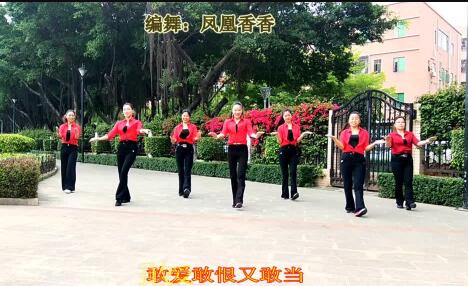 凤凰香香广场舞《人生太复杂》演示和分解动作教学 编舞凤凰