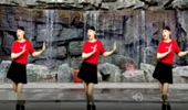 心语广场舞《雨中泪》原创动感32步 演示和分解动作教学 编舞心语