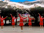 兴梅原创广场舞 美丽中国走起来 正面演示 背面演示 分解教学