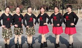 清河清清广场舞《往事只能回味》双人对跳水兵舞 演示和分解动作教学