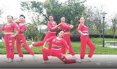 广州飘雪广场舞《妥妥的》活力健身舞 演示和分解动作教学 编舞飘雪