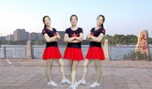 伊香飘影广场舞《水月亮》对跳水兵舞 演示和分解动作教学 编舞飘影