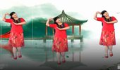 重庆开州程程广场舞《桥边姑娘》演示和分解动作教学 编舞程程