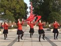 小丽子明广场舞 阿瓦人民唱新歌 正反面示范