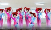 刘荣广场舞《盛世中国年》演示和分解动作教学 编舞刘荣