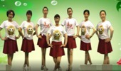 龙城依诺广场舞《唱一首情歌》演示和分解动作教学 编舞刘荣