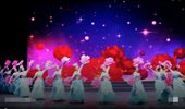 刘荣广场舞《花开中国》演示和分解动作教学 编舞刘荣