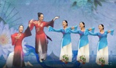 丽珠广场舞《拈花》古典舞 演示和分解动作教学 编舞丽珠