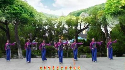 刘荣广场舞七一献礼《新浏阳河》原创附教学