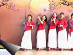 惠州梅子广场舞《花语》演示和分解动作教学 编舞梅子